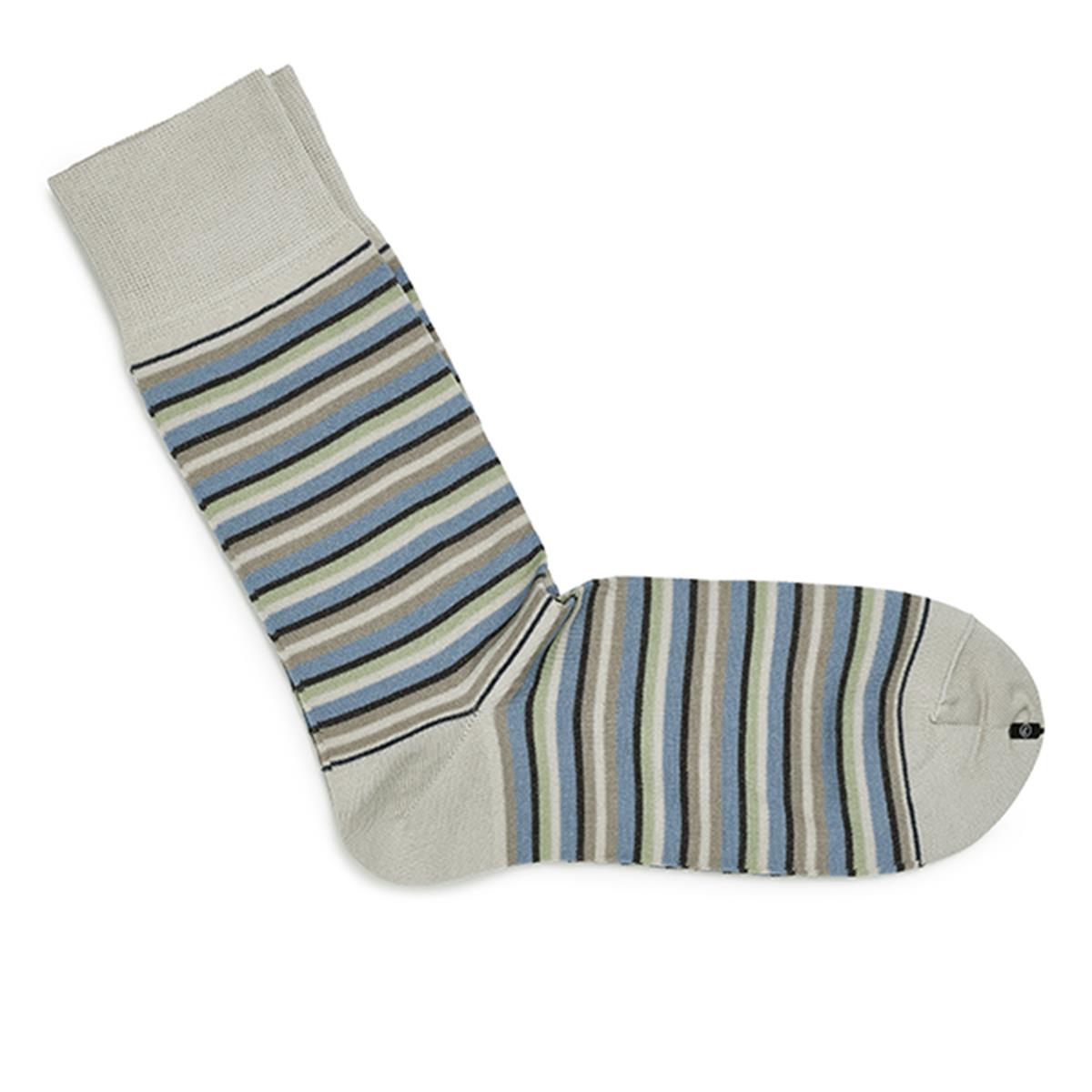Carlo Lanza Sokken 103 Strisce d'Art Beige 2