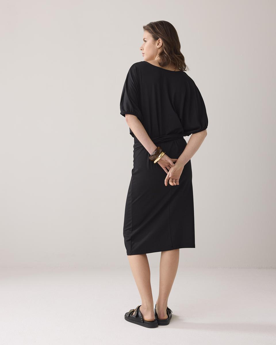 Summum Summum Jurk 5s1624-30700 Zwart 4