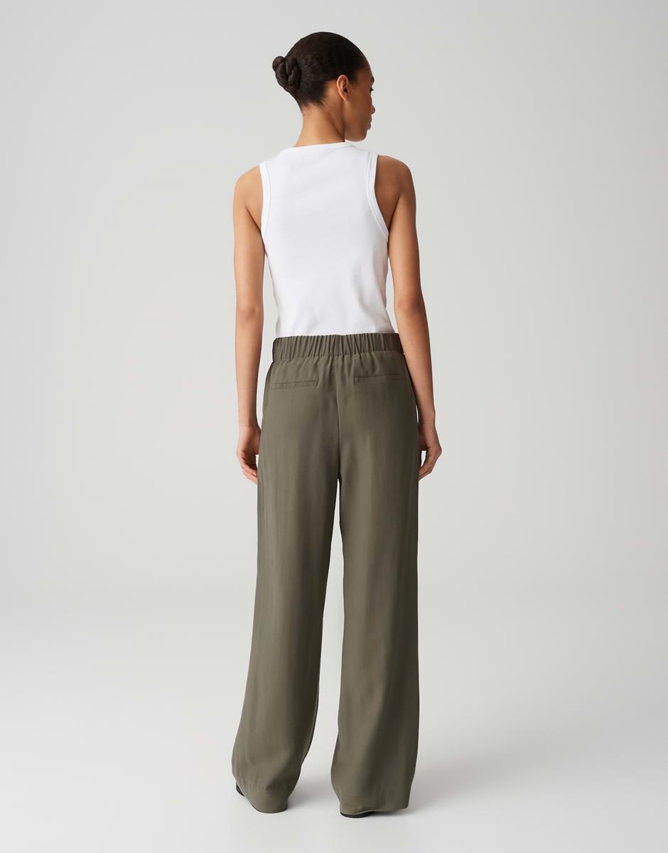 OPUS Pantalon Marou Cargo Groen 3