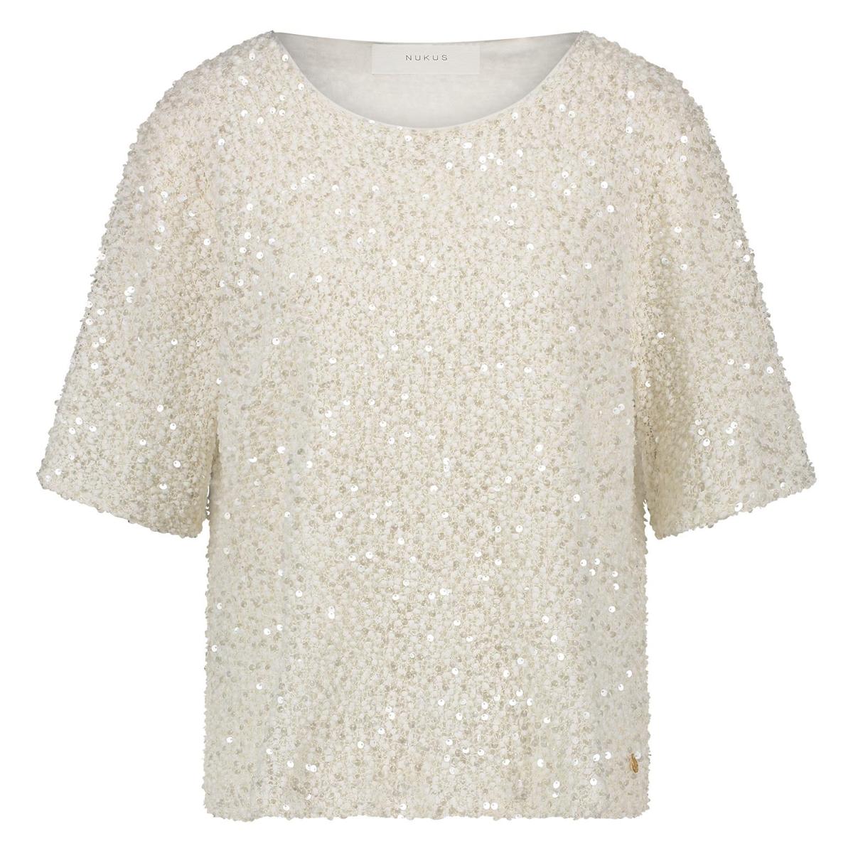 NUKUS NUKUS Blouse NKS01006 Wolwit 1