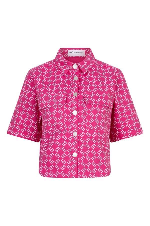 Lofty Manner Lofty Manner Blouse QD06 - Blouse Zar Roze 1