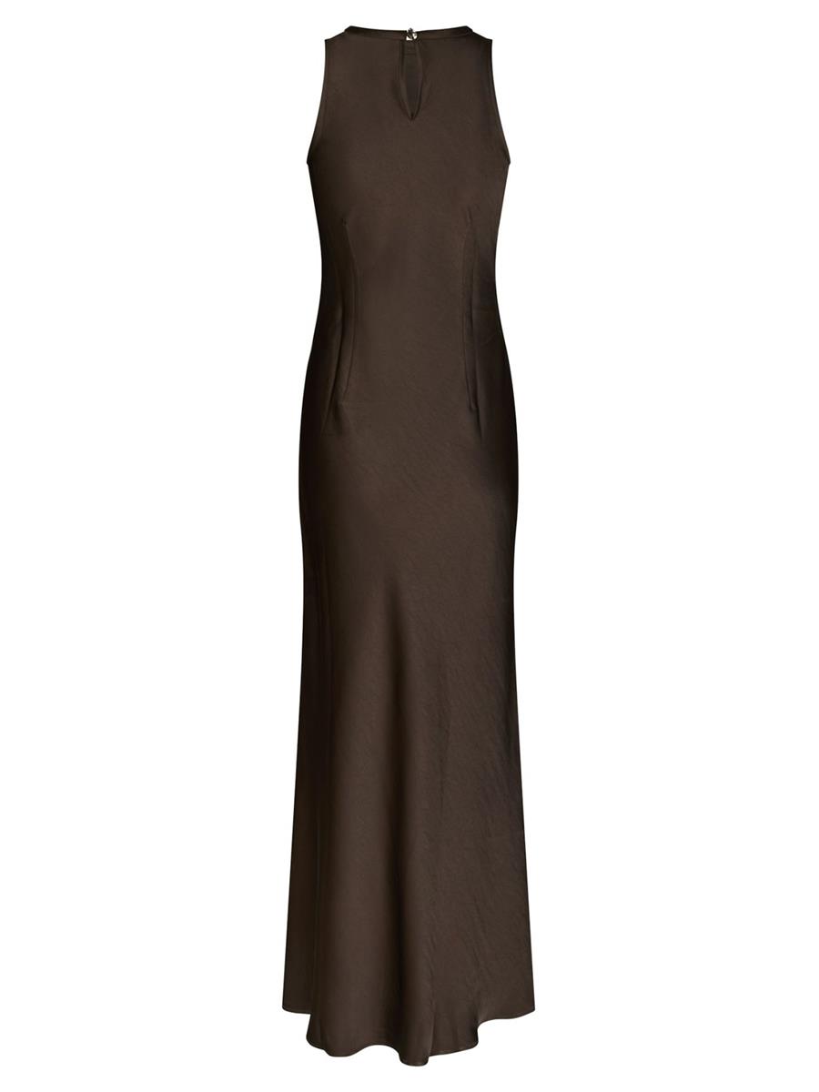 Neo Noir Jurk Celinie Heavy Bruin 4