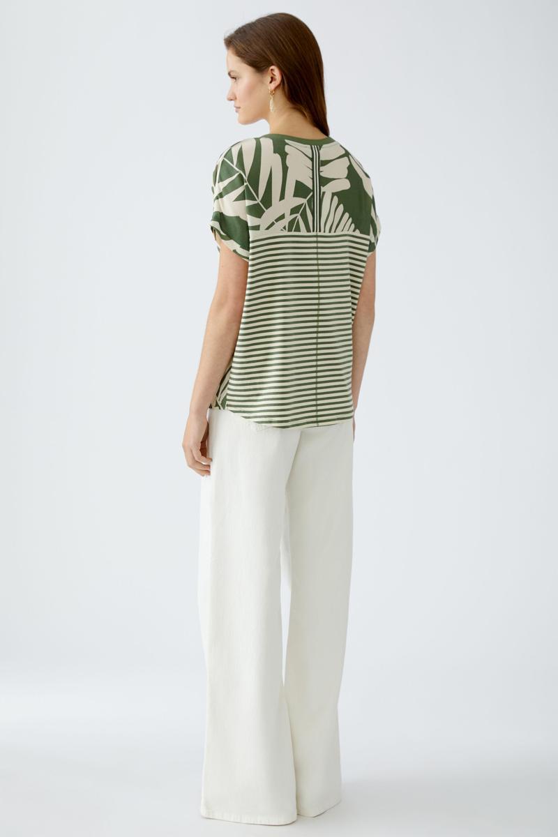 Oui Oui Blouse 0092987 Groen 4