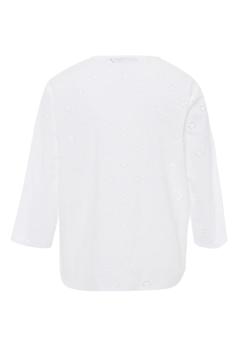 Frank Walder Frank Walder Blouse S53603108 Wit 2