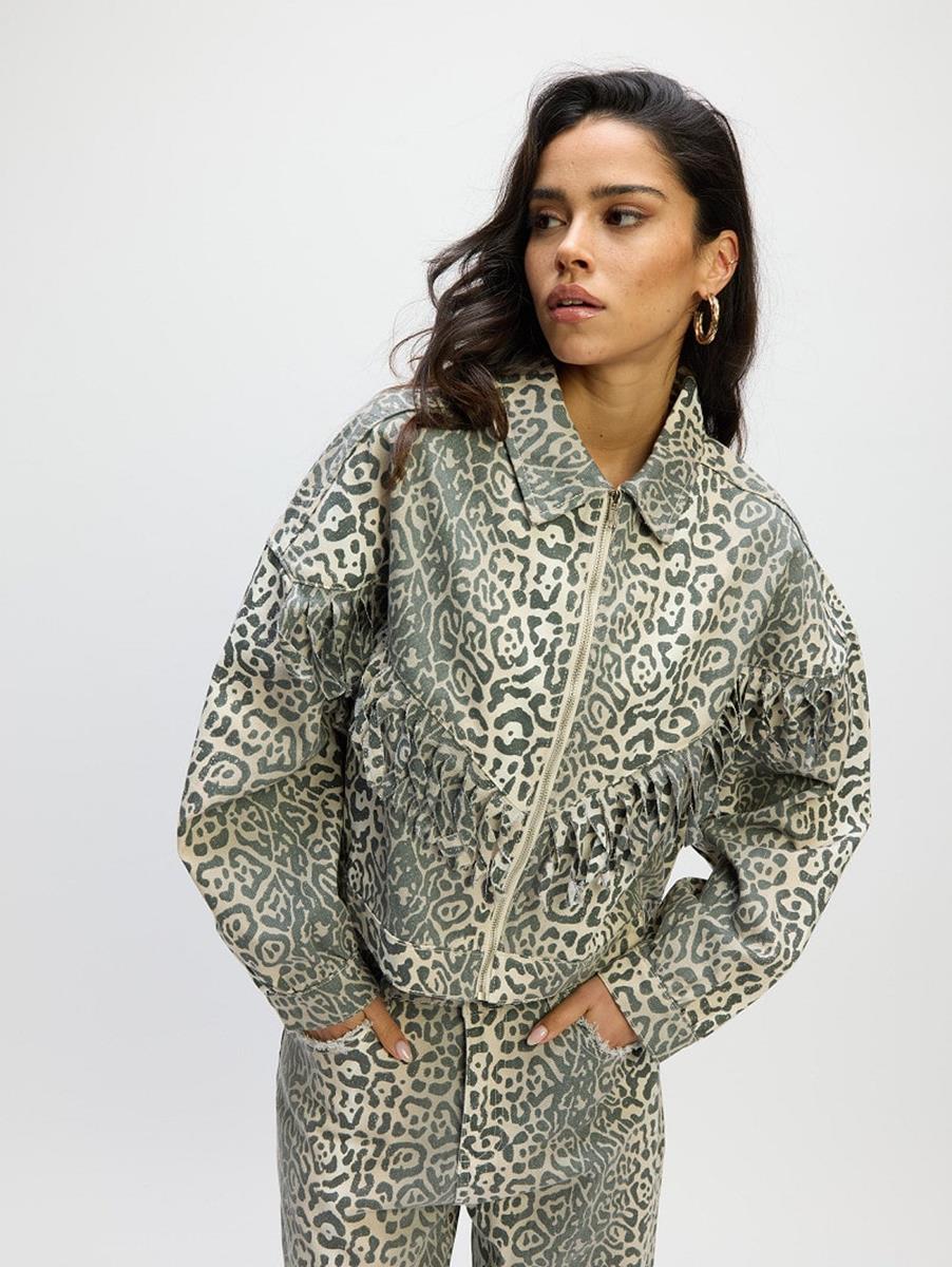 Refined Department Refined Department Blazer Willow Lichtgrijs 1