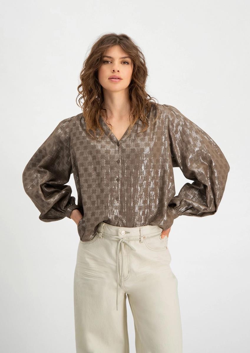 Circle of Trust Blouse W25_55_ Taupe 1