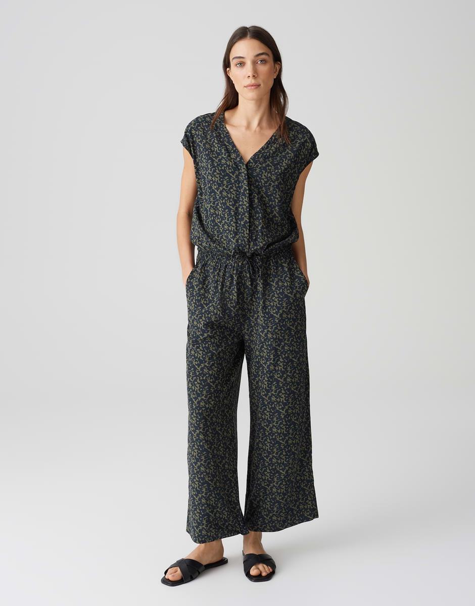 OPUS Jumpsuit Moneli Shadow Blauw 1