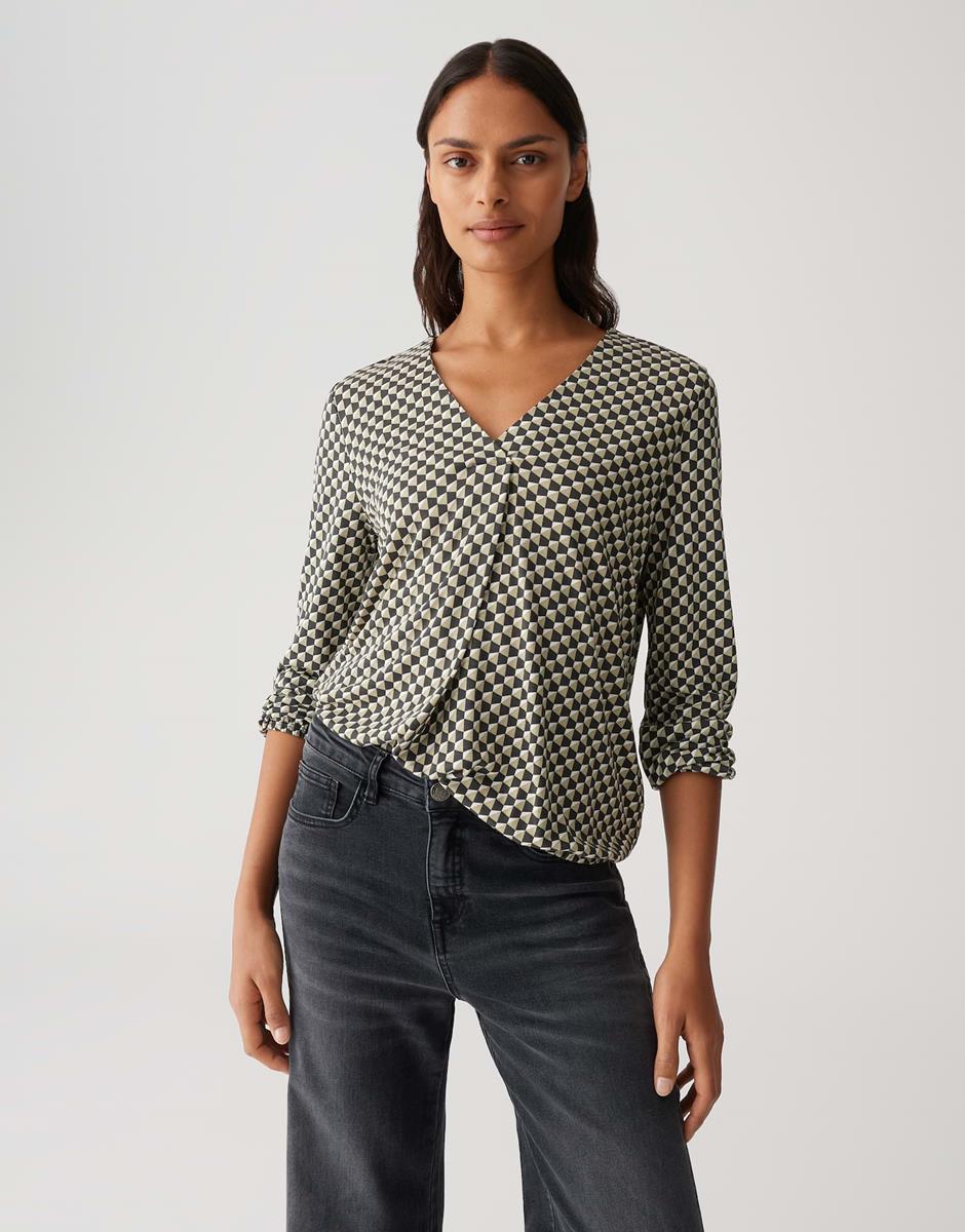 OPUS T-Shirt 10320113432376 Groen 1