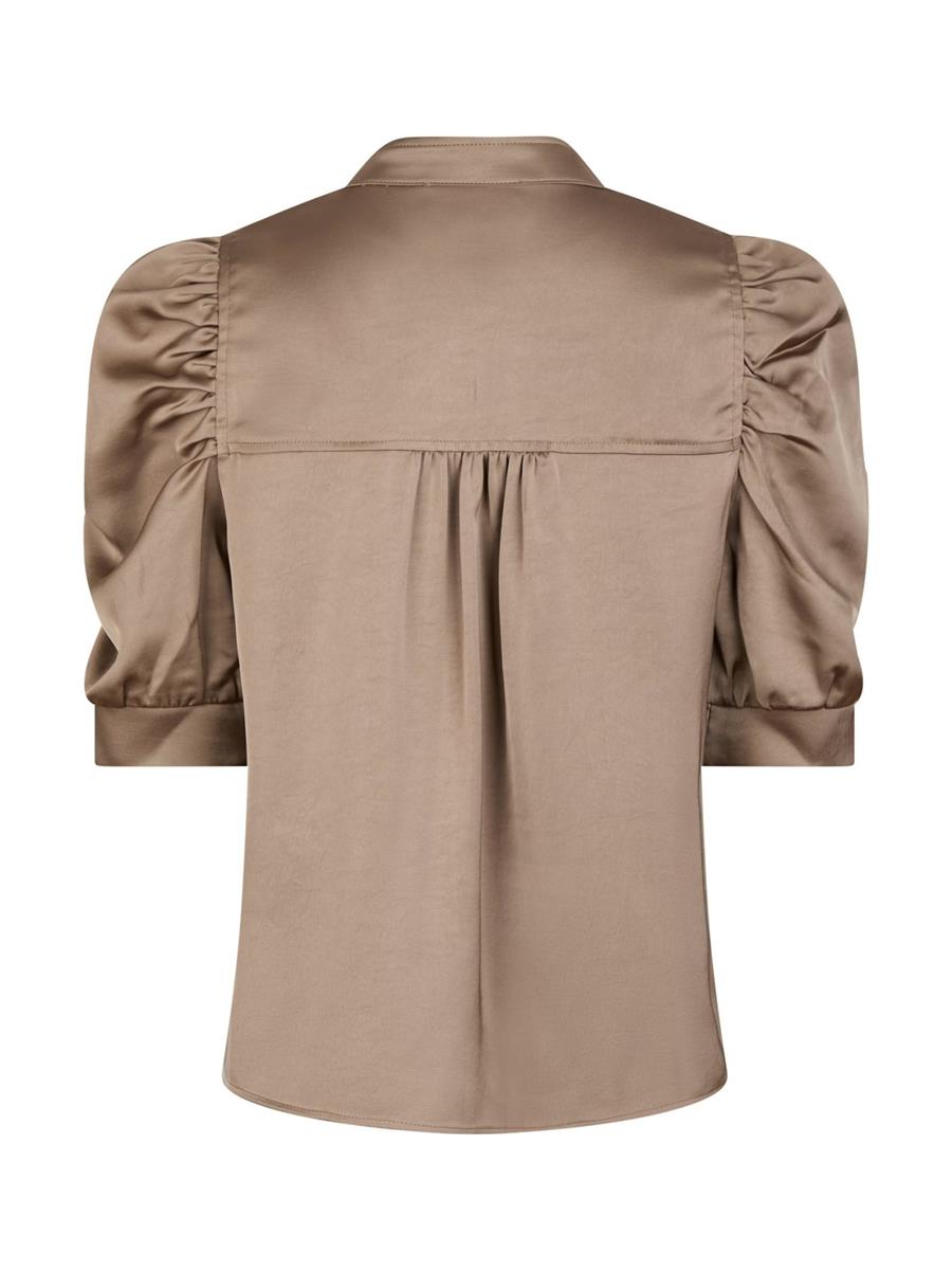 Neo Noir Neo Noir Blouse Roella Taupe 4