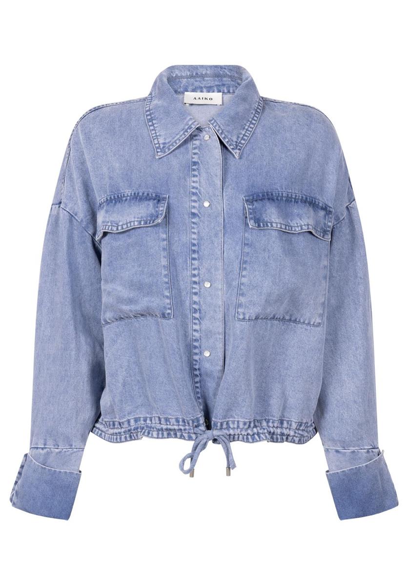 Aaiko Aaiko Blazer KARIE TENCEL TEN Blauw 1