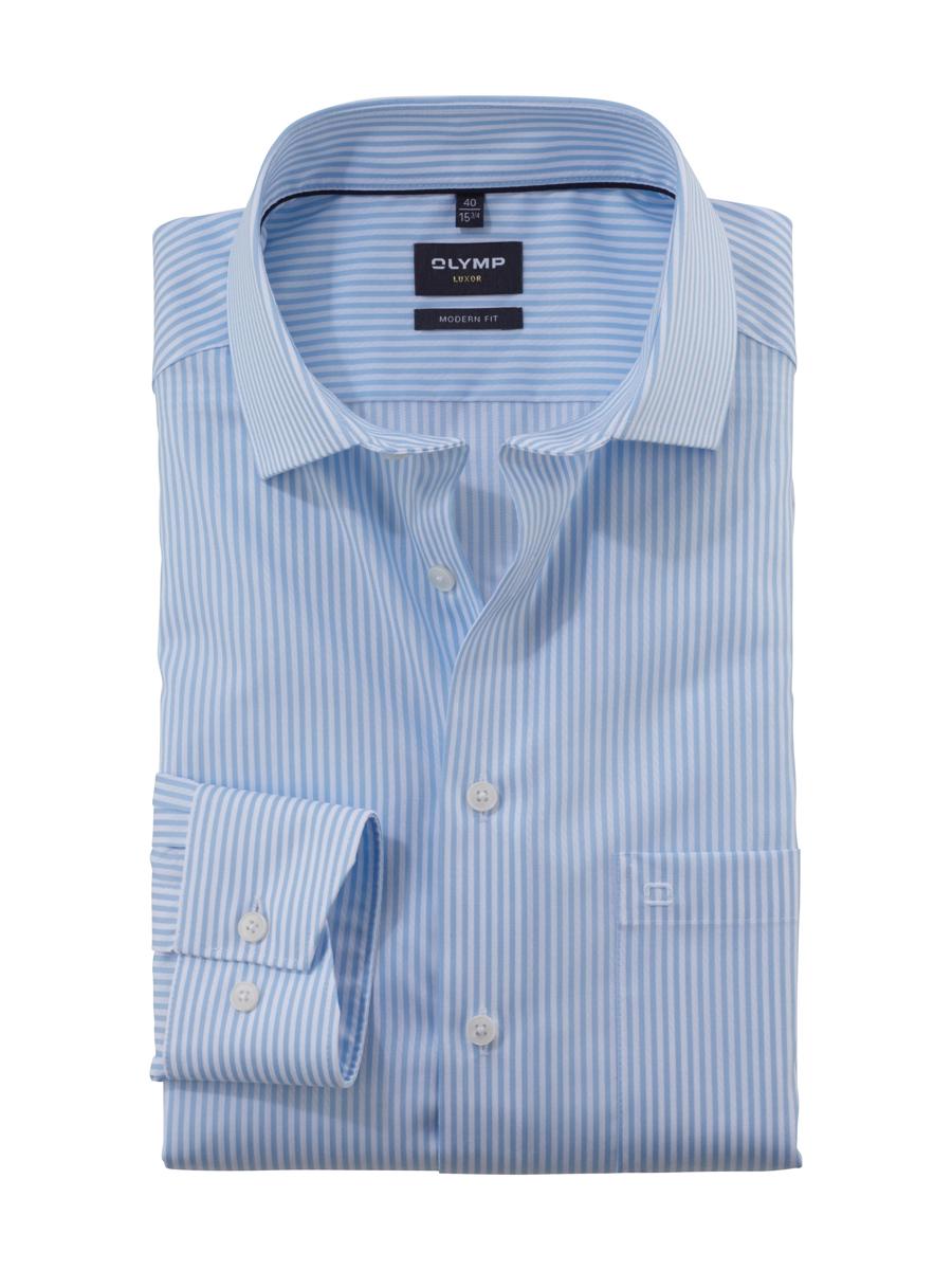 Olymp Olymp Overhemd 135874 Blauw 1