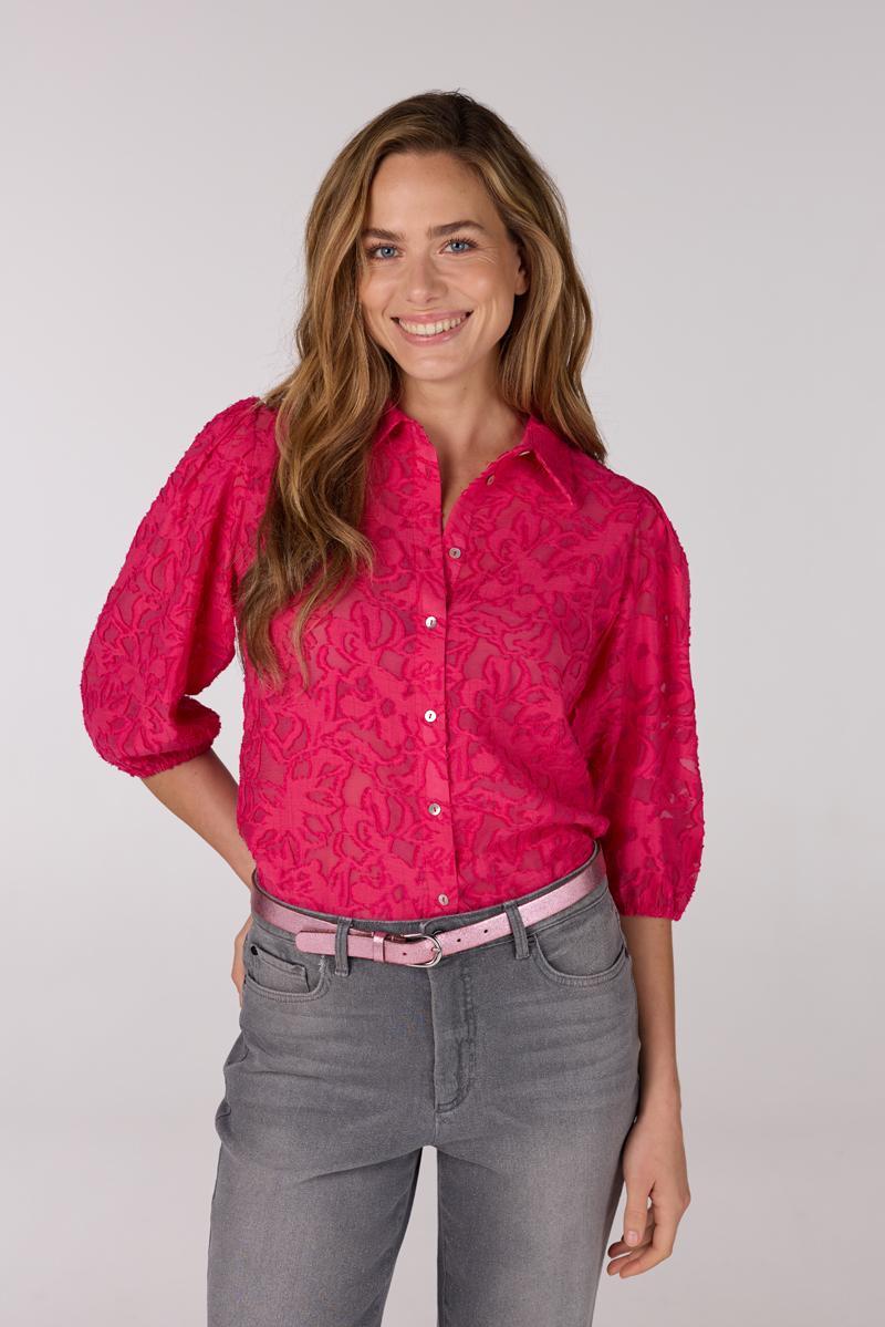 Jansen Amsterdam Jansen Amsterdam Blouse NANNE SS25 Roze 1