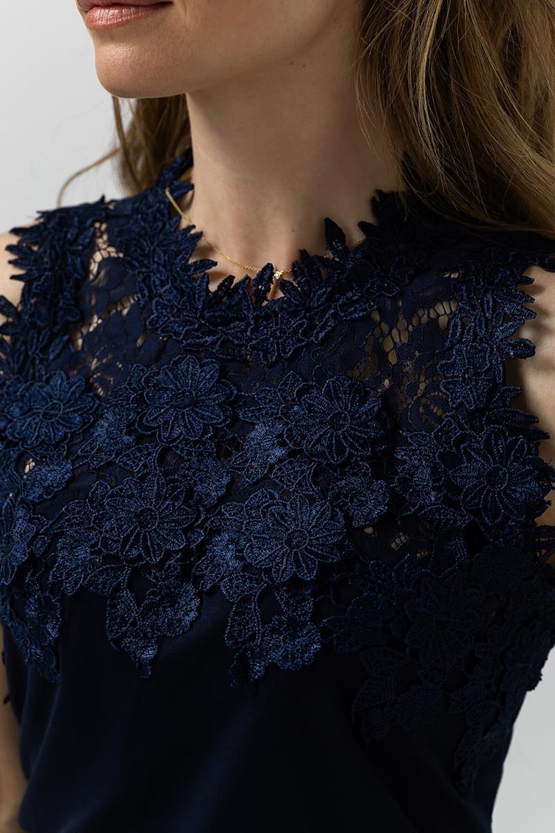 Label DOT Top Margo Blauw 4