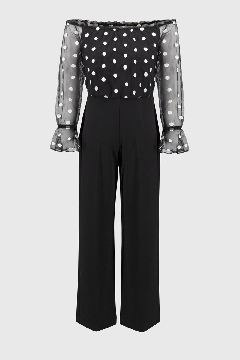 Joseph Ribkoff Joseph Ribkoff Jumpsuit 251708 Zwart 2