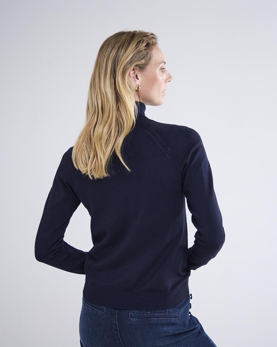 Summum Summum Trui Paris-7890 Blauw 5