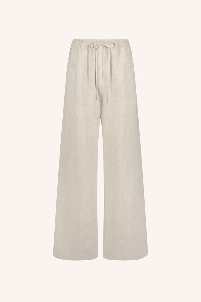 By-Bar By-Bar Pantalon Basil Linen Pants Beige 1