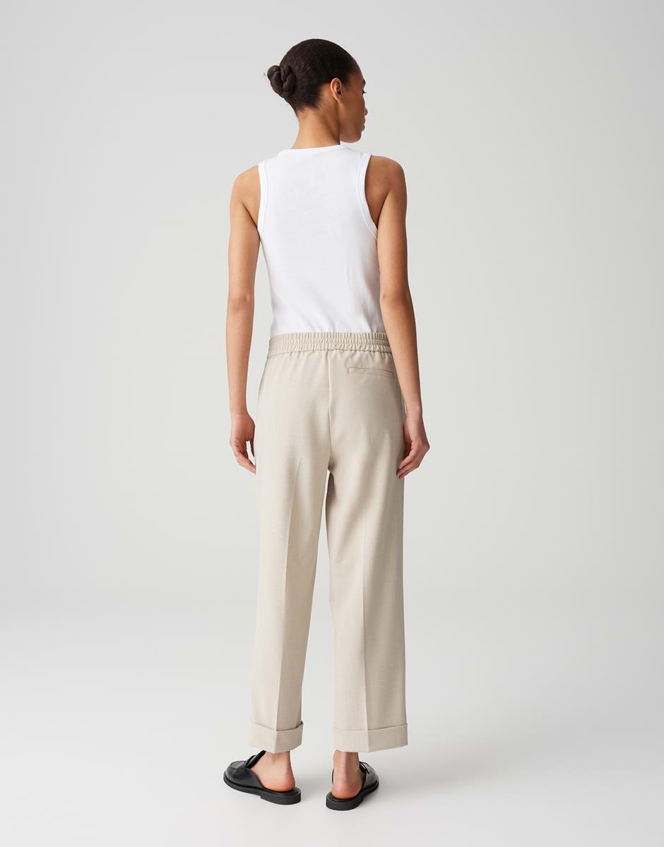 OPUS Pantalon Melosa City Beige 3
