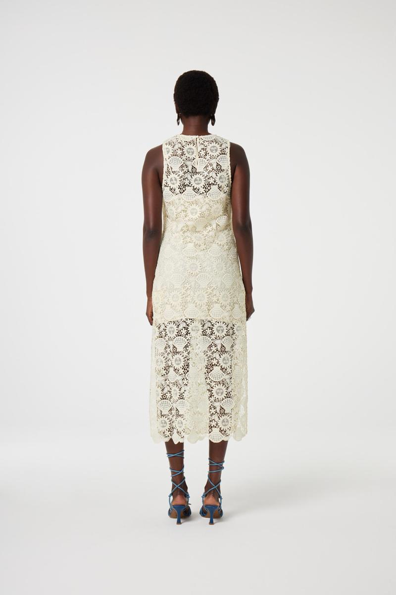 Fabienne Chapot Jurk Francis Off-White 3