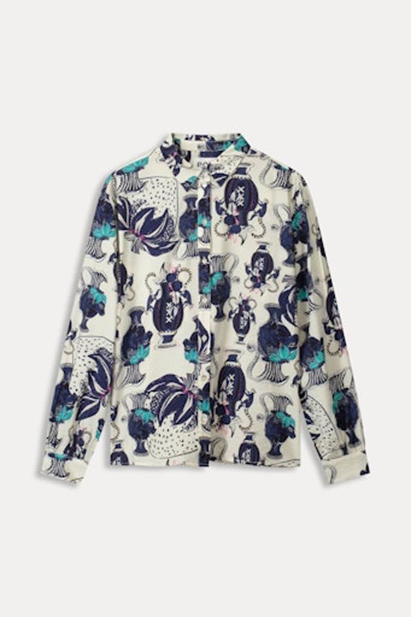 POM Amsterdam POM Amsterdam Blouse SP9043 Wit 1