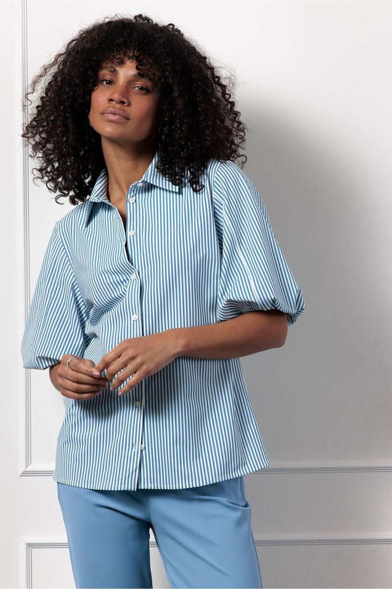 Studio Anneloes Blouse Poppy Balloon Blauw 5