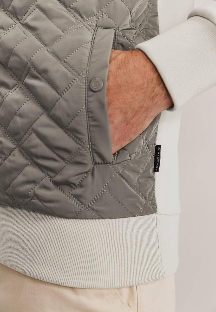State of Art State of Art Vest 561-15510 Off-White 5