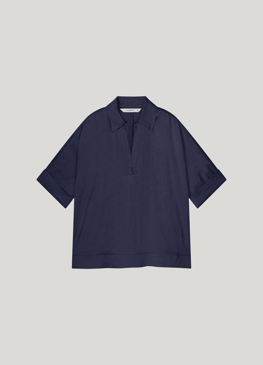 Summum Summum Blouse 2s3238-11817 Blauw 6