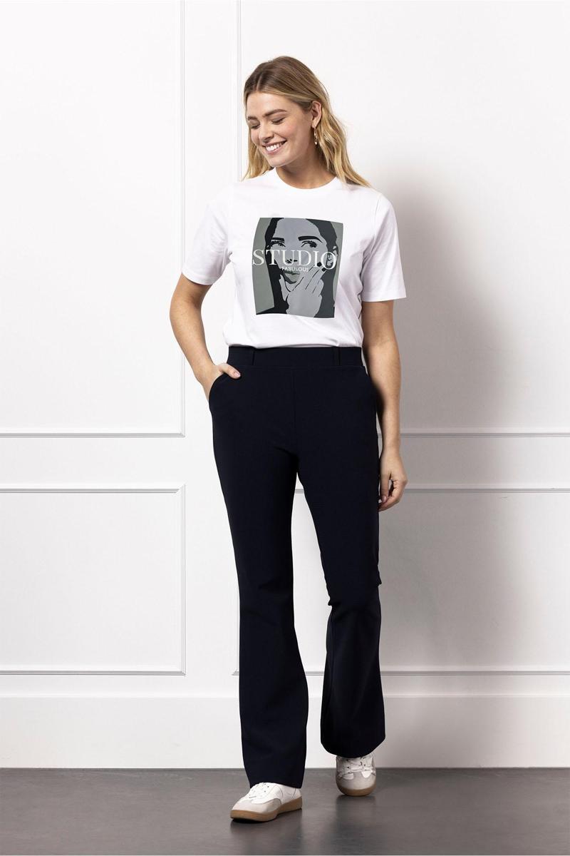 Studio Anneloes Studio Anneloes T-Shirt Klaske photo prin Wit 6