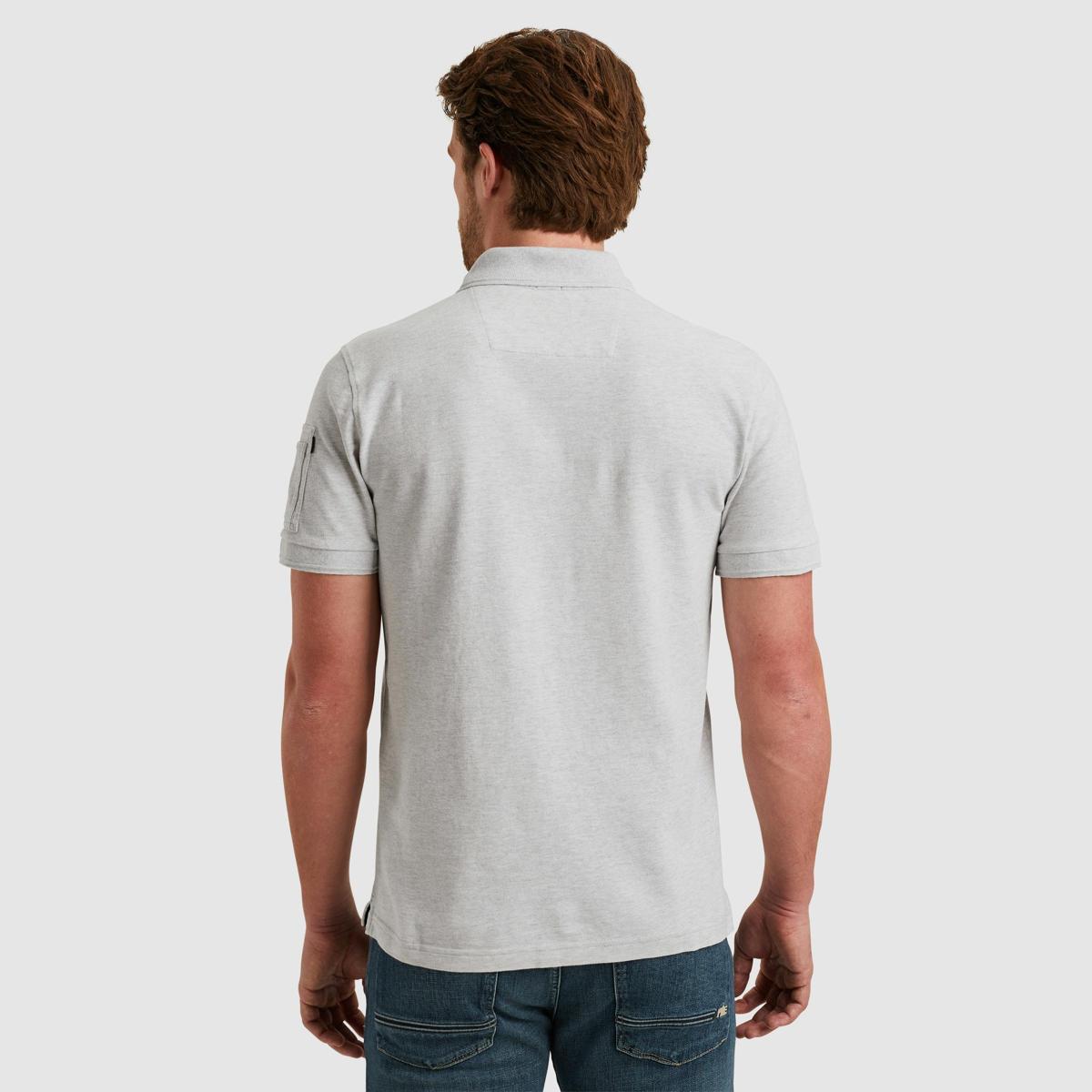 PME Legend PME Legend Polo PPSS2502899 Lichtgrijs 4