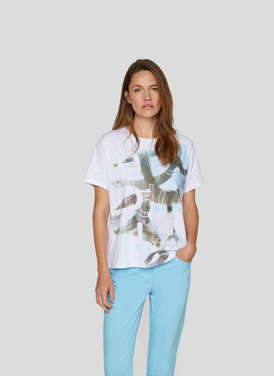 Rabe Rabe T-Shirt 54-221308 Wit 6