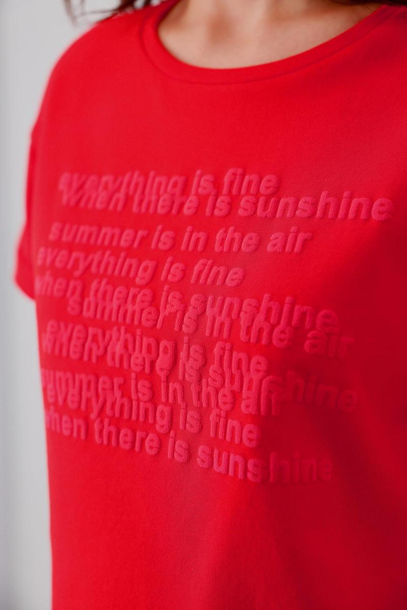 Monari Monari T-Shirt 409924 Rood 6
