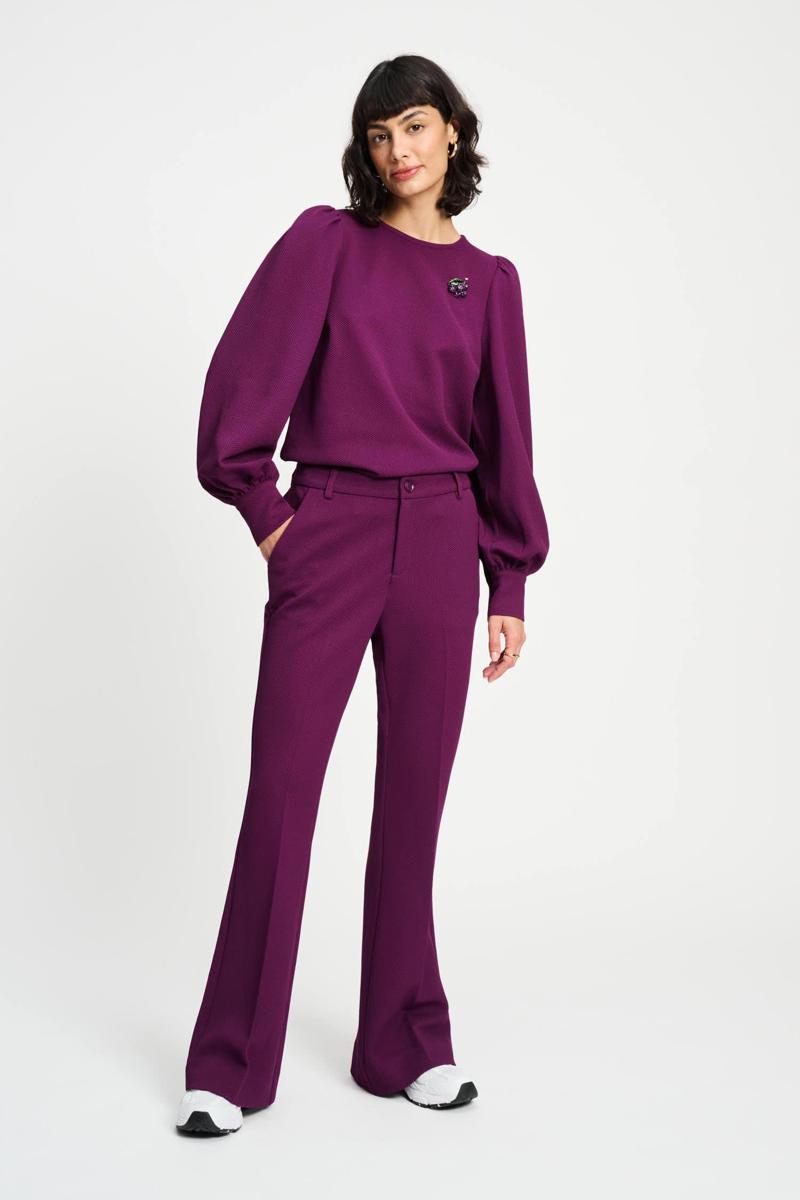 POM Amsterdam Pantalon SP9350 Paars 2