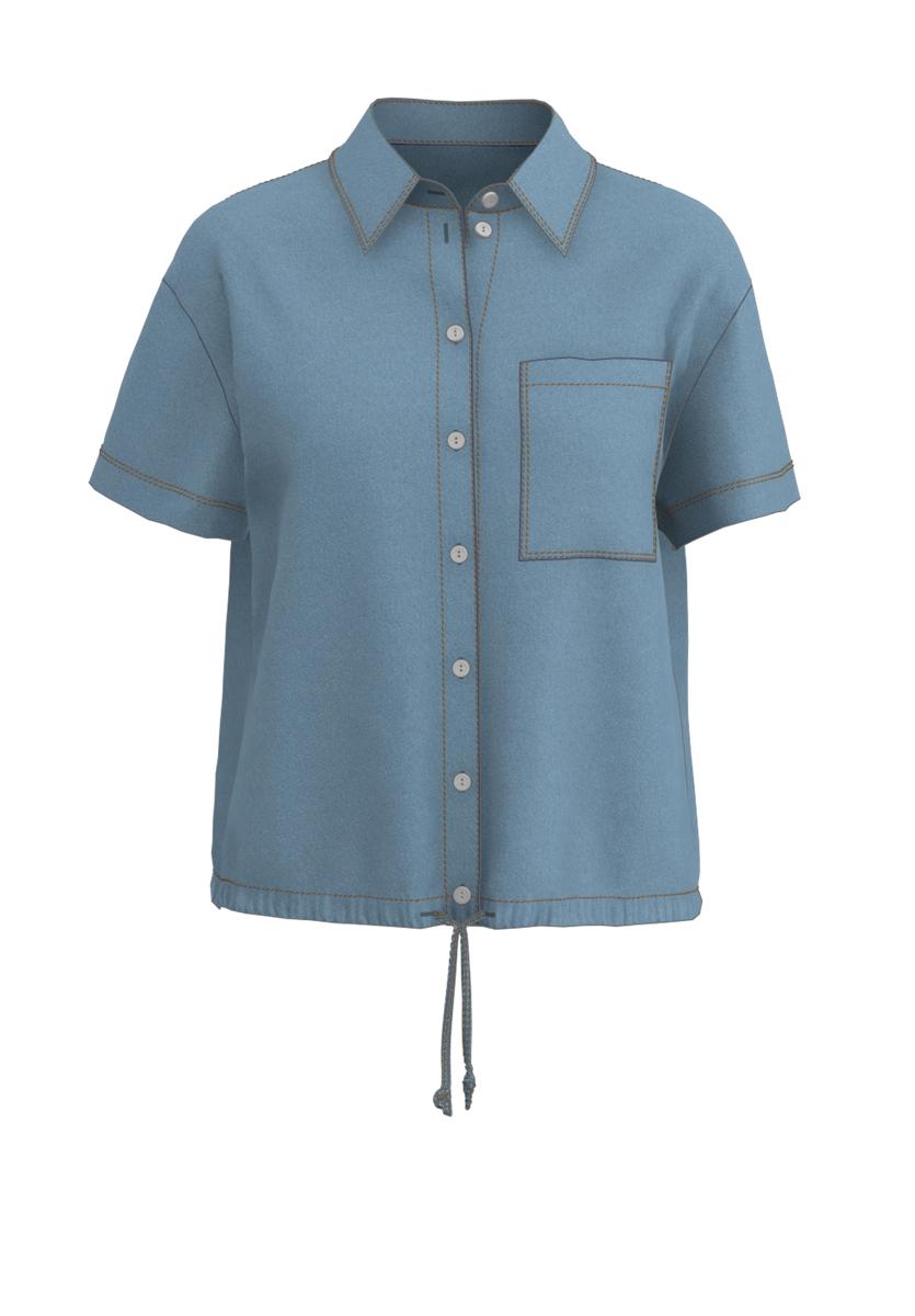 Bianca Bianca T-Shirt 55106 Blauw 1