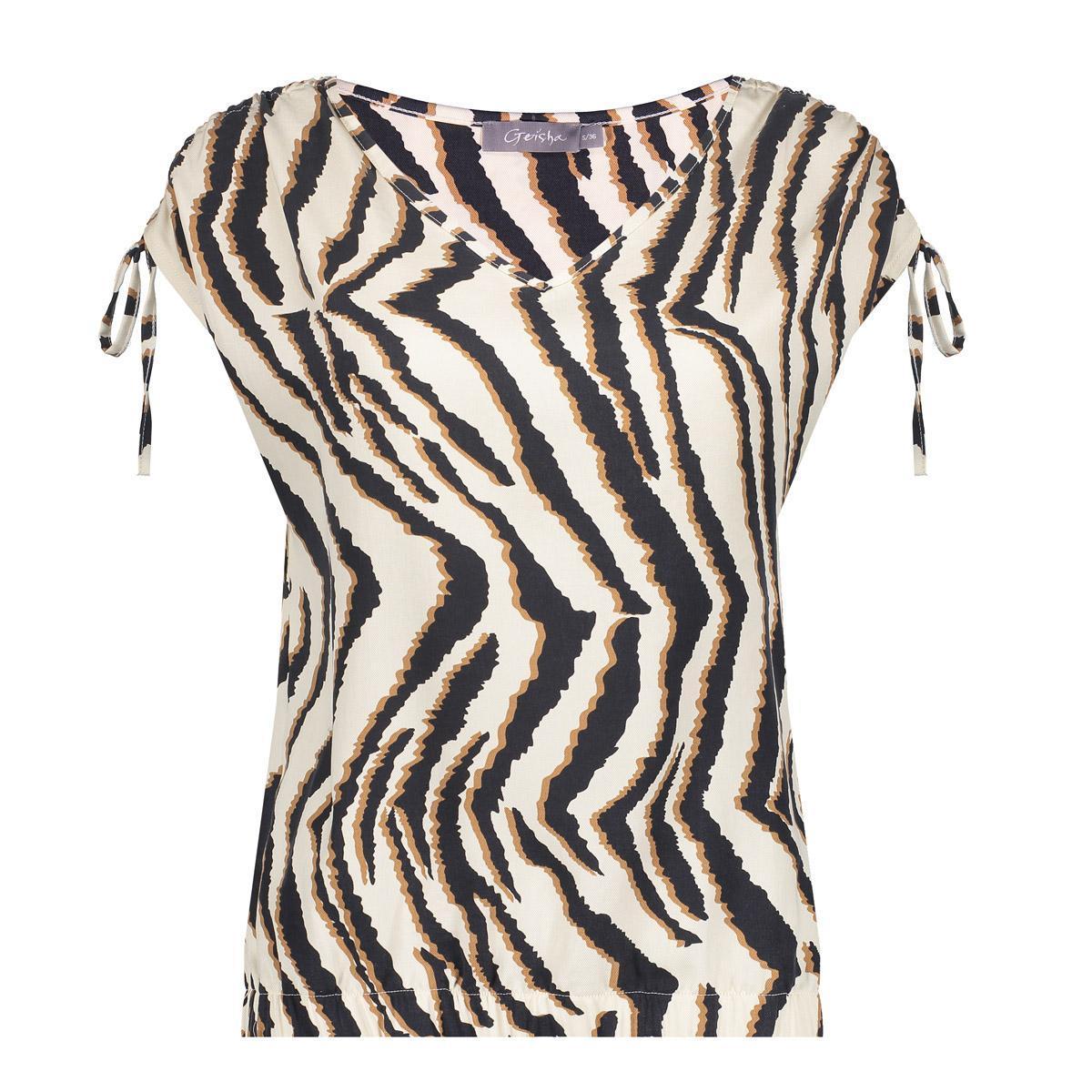 Geisha Geisha Blouse 53487-20 Beige 1