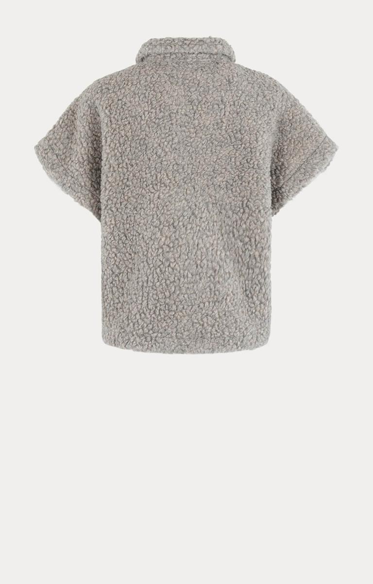 Moscow Gilet Pelle Taupe 4