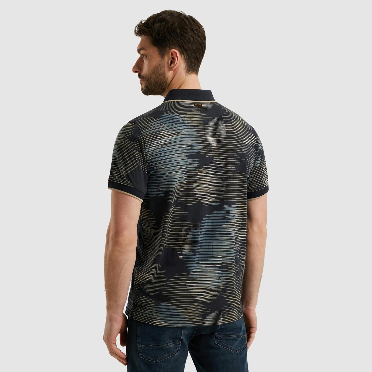 PME Legend PME Legend Polo PPSS2503893 Blauw 4