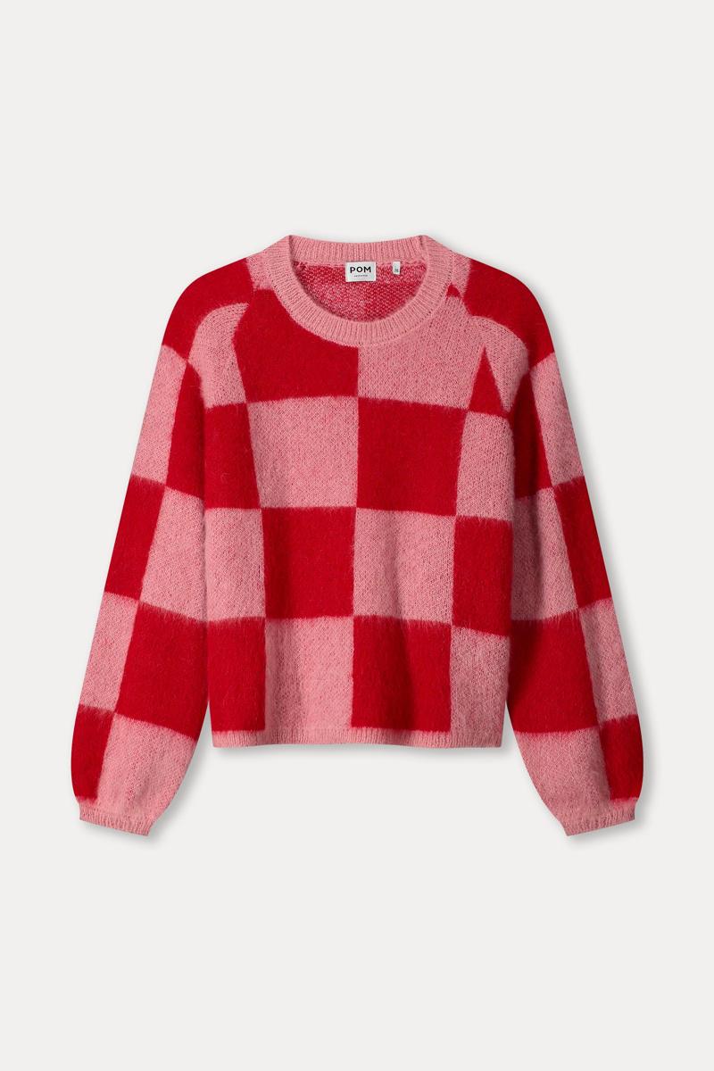 POM Amsterdam Trui SP9311 Rood 1