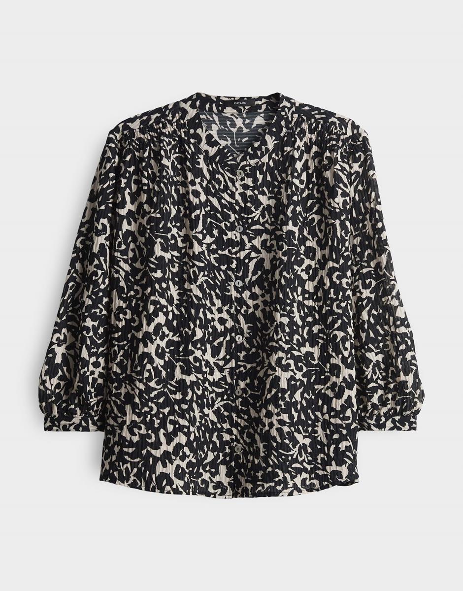OPUS OPUS Blouse Famelia Zwart 2