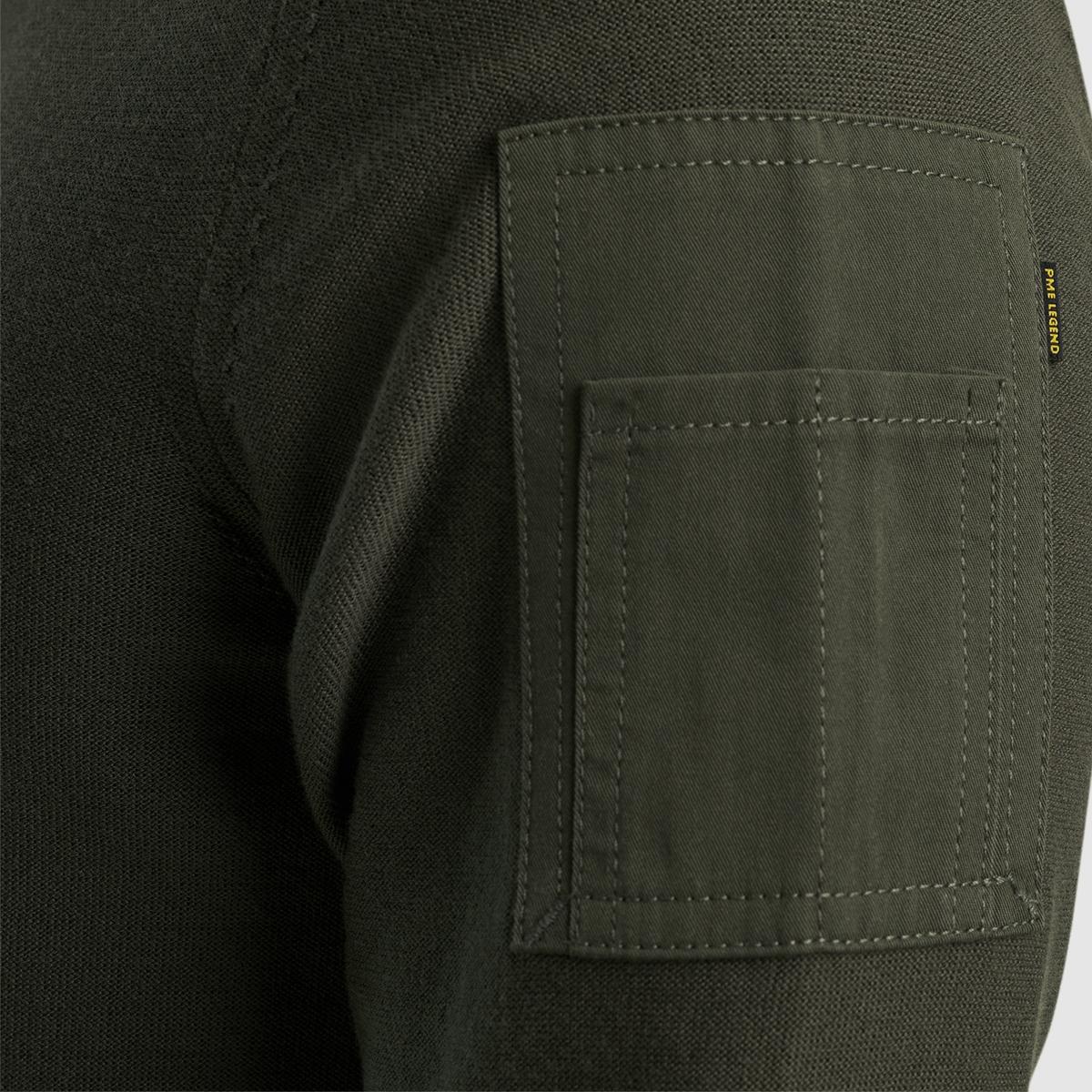 PME Legend PME Legend Trui PKW0000331 Groen 5