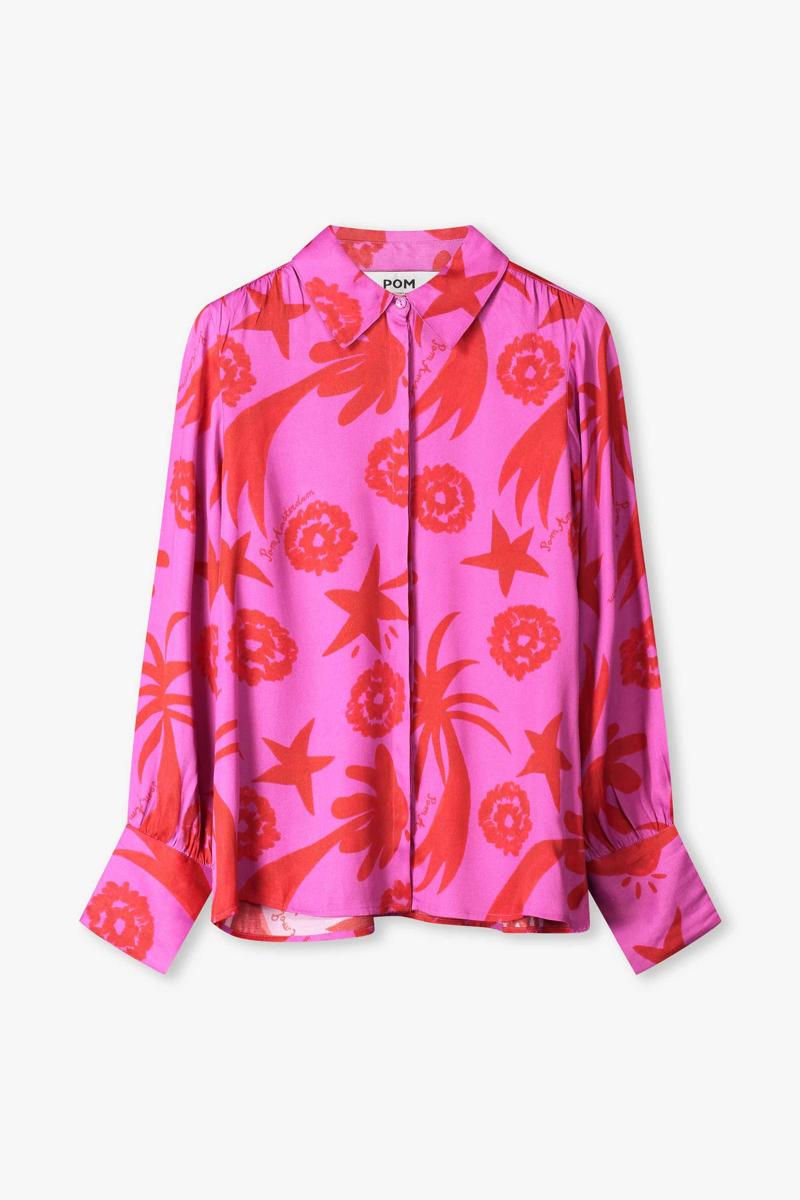 POM Amsterdam Blouse SP9382 Roze 3