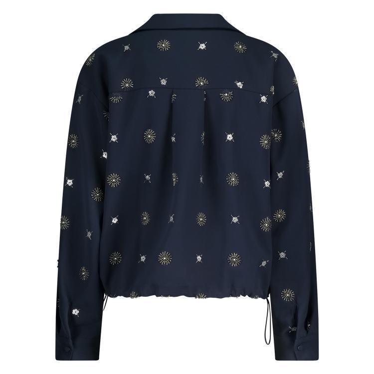 NUKUS Blouse NKF02056 Blauw 2
