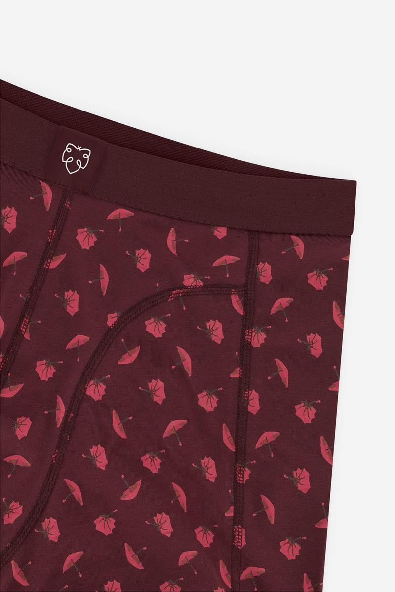 A-dam Boxershort Umbrellas Rood 3