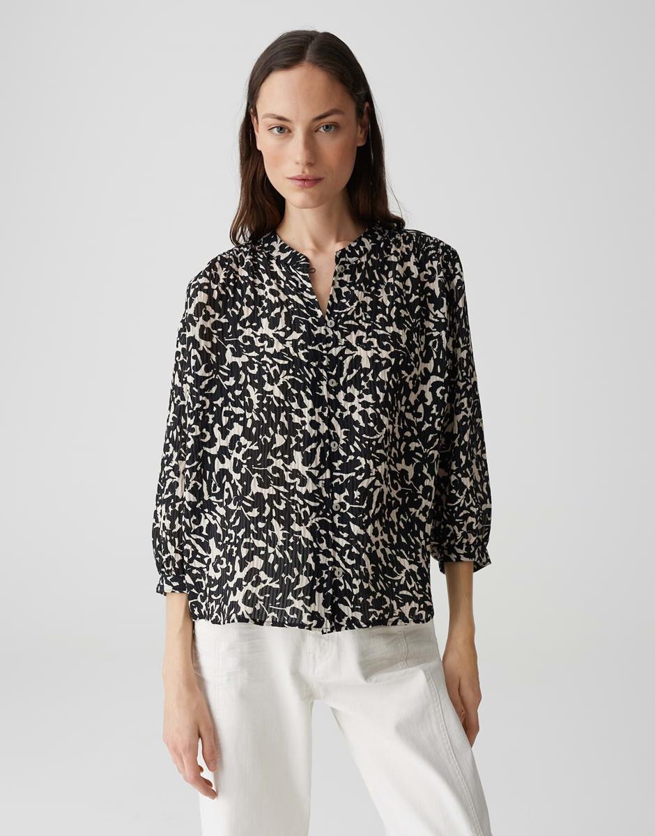OPUS OPUS Blouse Famelia Zwart 1