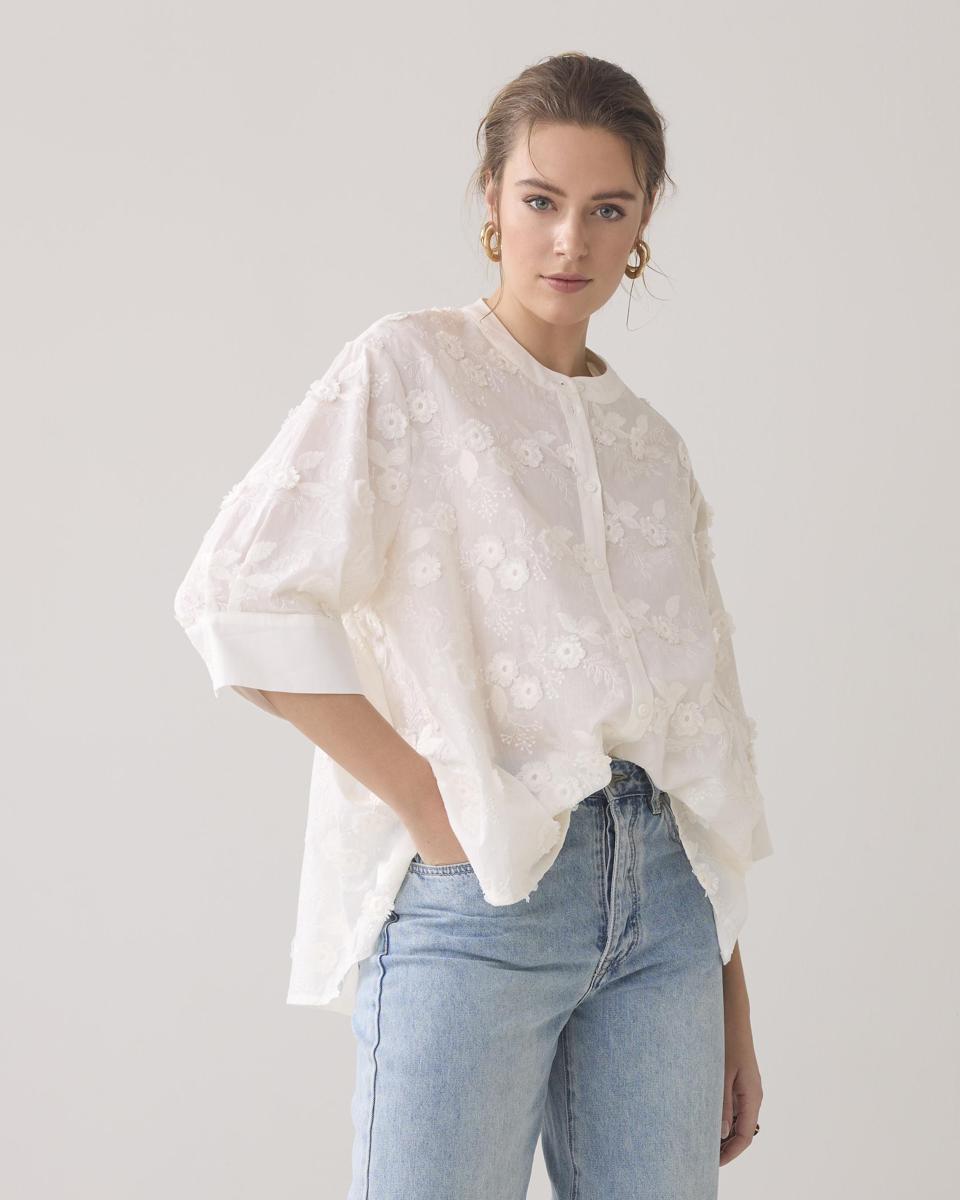 Summum Summum Blouse 2s3054-12183 Wolwit 6