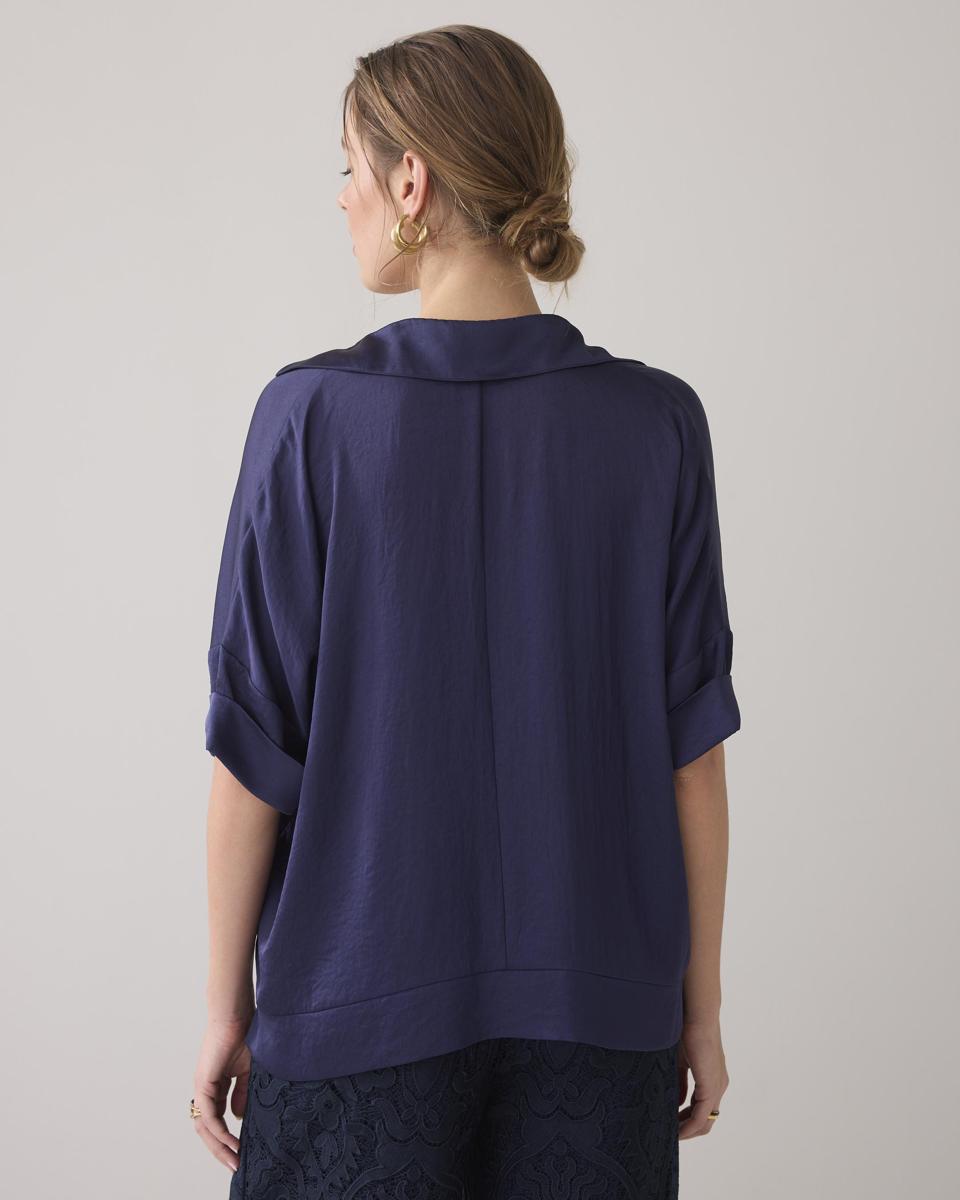 Summum Summum Blouse 2s3238-11817 Blauw 3