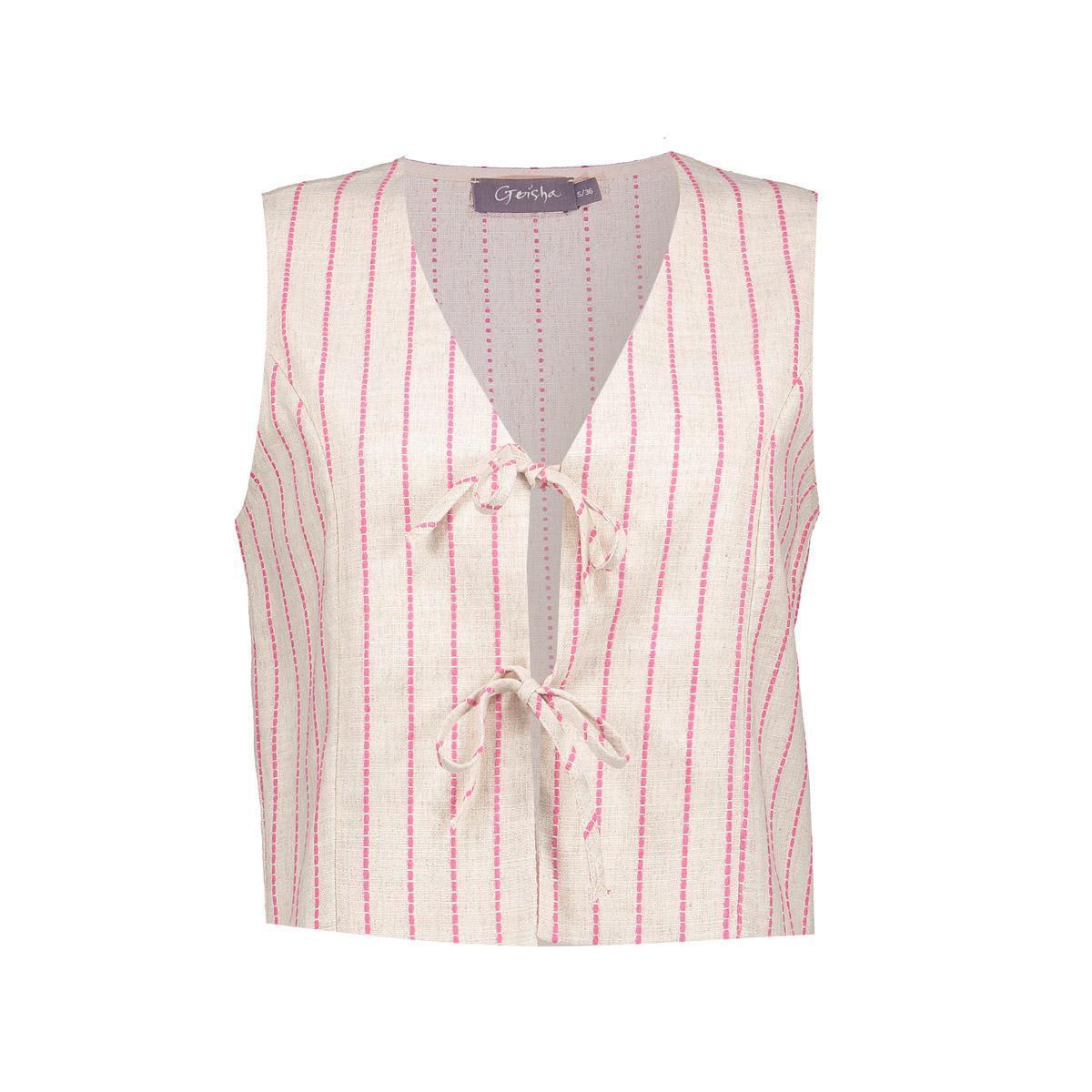 Geisha Geisha Gilet 54383-20 Beige 2