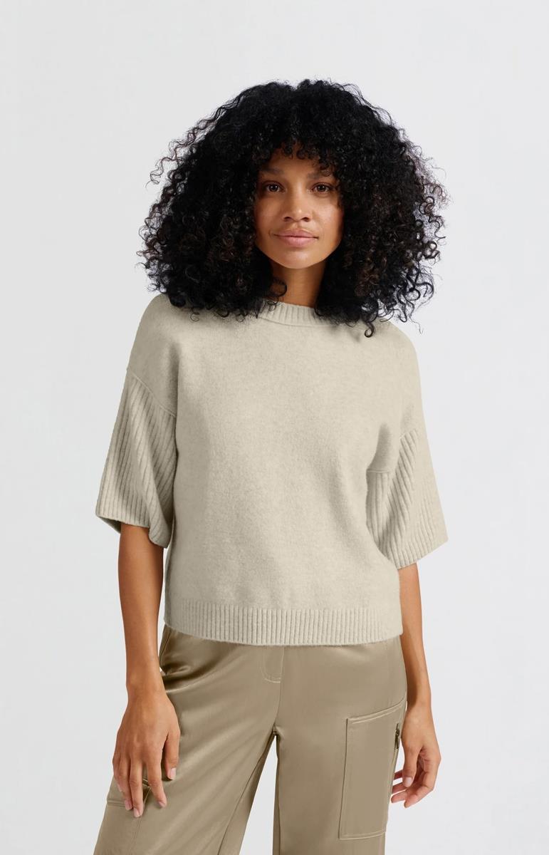YAYA YAYA Trui 01-000323-502 Beige 1