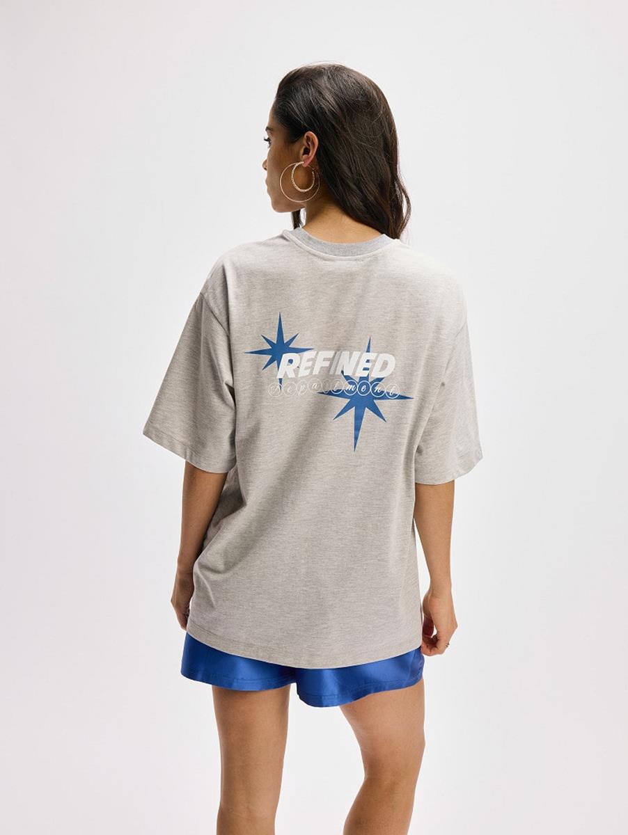 Refined Department T-Shirt Maggy Grijs 1