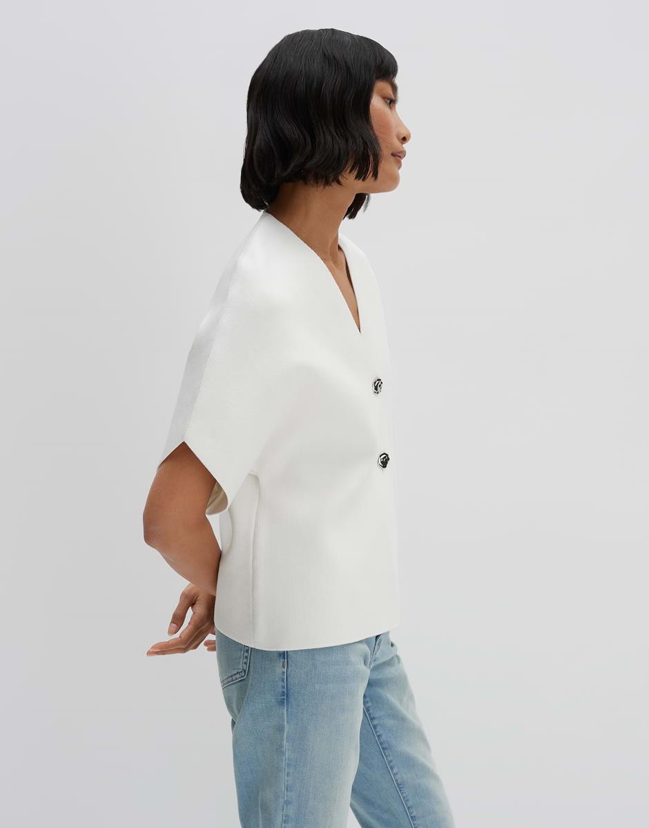 SOMEDAY Vest Tila Off-White 4