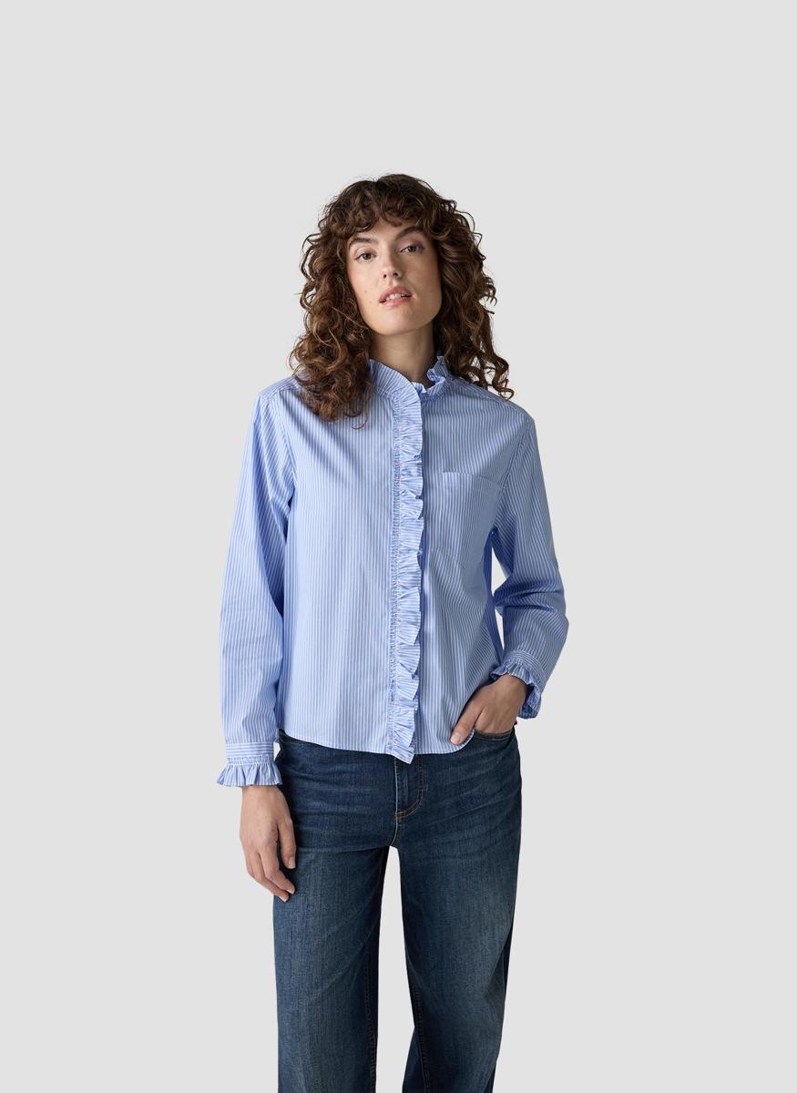 Le Comte Blouse 55-624103 Blauw 5