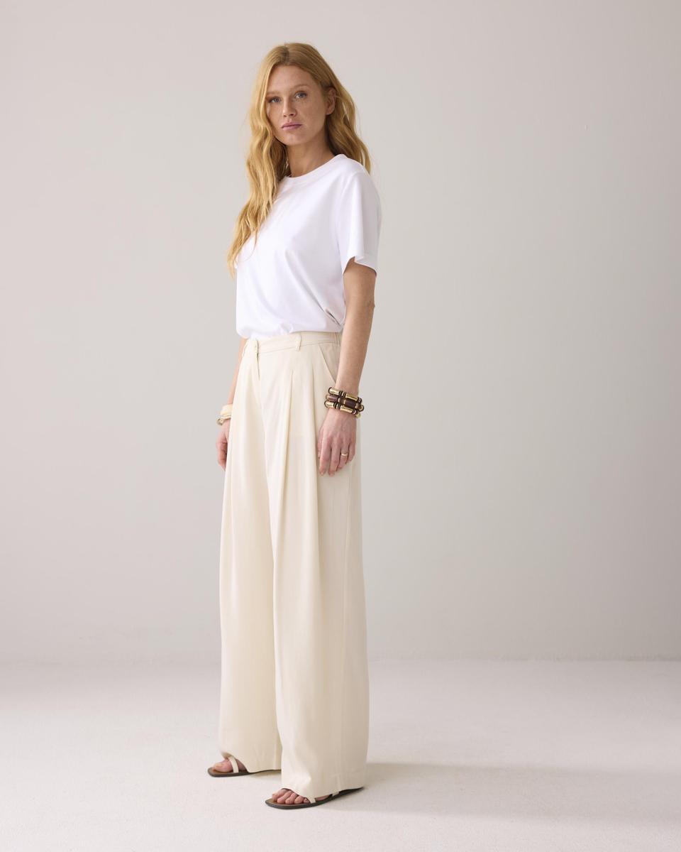 Summum Summum Pantalon 4s2832-11650 Off-White 2